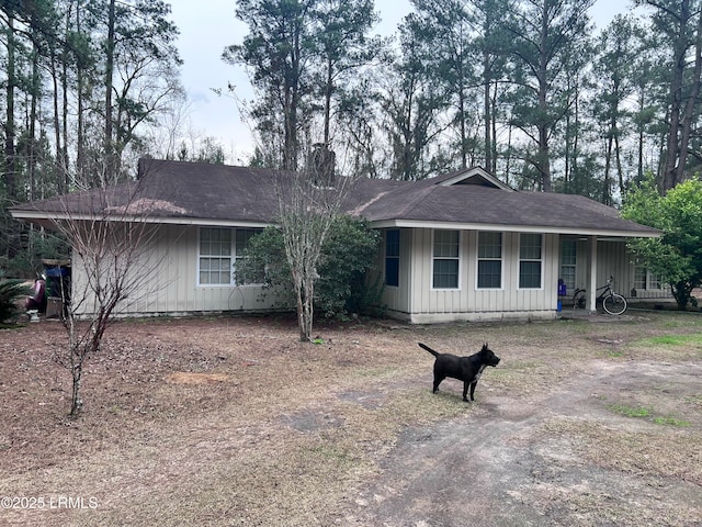 view of ranch-style house