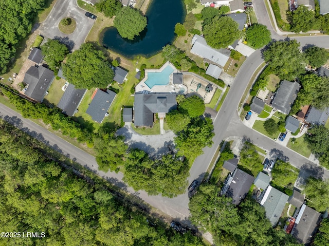 125 Harvest Cir, Bluffton, SC 29910 - aerial perspective of suburban area featuring a nearby body of water