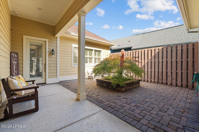 view of patio