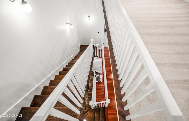 22 Harford Unit B, Beaufort, SC 29906 - stairway with wood finished floors