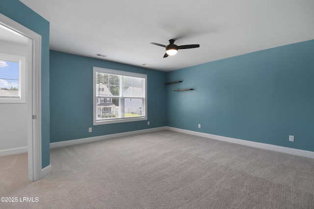 587 Hulston Landing Rd, Bluffton, SC 29909 - unfurnished room featuring ceiling fan and carpet flooring