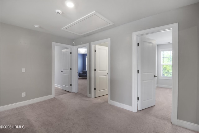 587 Hulston Landing Rd, Bluffton, SC 29909 - unfurnished bedroom with attic access and light carpet