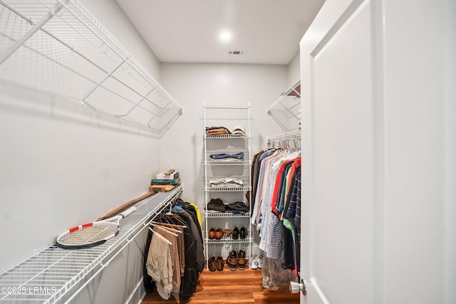 1 William St, Beaufort, SC 29907 - walk in closet with visible vents and wood finished floors