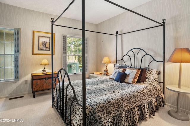 bedroom featuring carpet floors