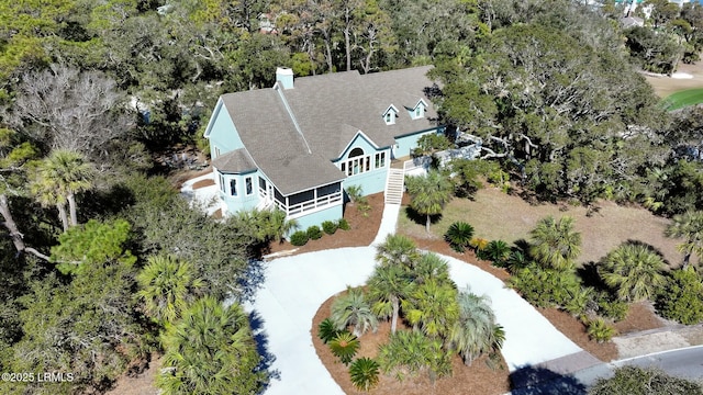 101 Ocean Point Dr, Fripp Island, SC 29920 - view from above of property