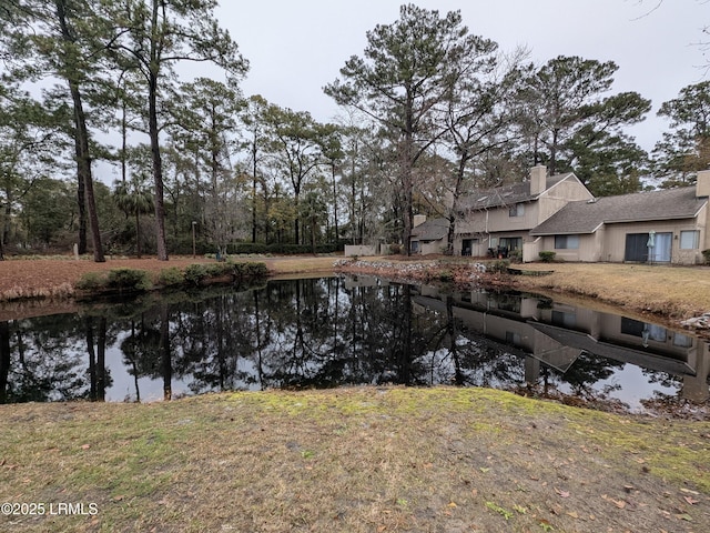 view of water feature