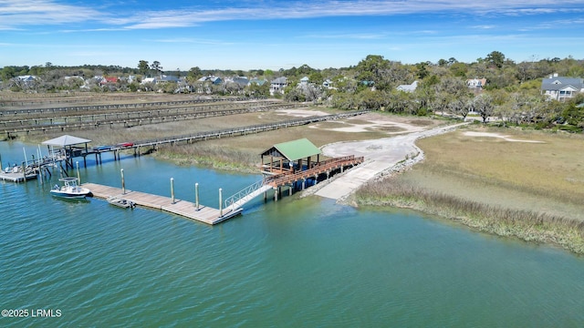 89 Bostick Cir, Beaufort, SC 29902 - drone / aerial view of a large body of water