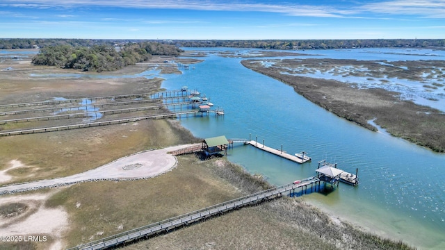 89 Bostick Cir, Beaufort, SC 29902 - drone / aerial view of a nearby body of water
