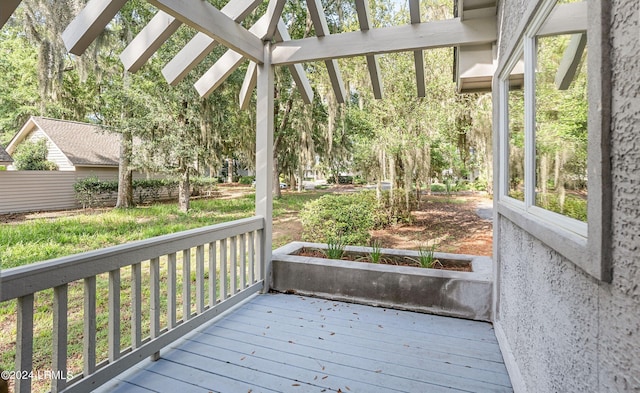 unfurnished sunroom with plenty of natural light