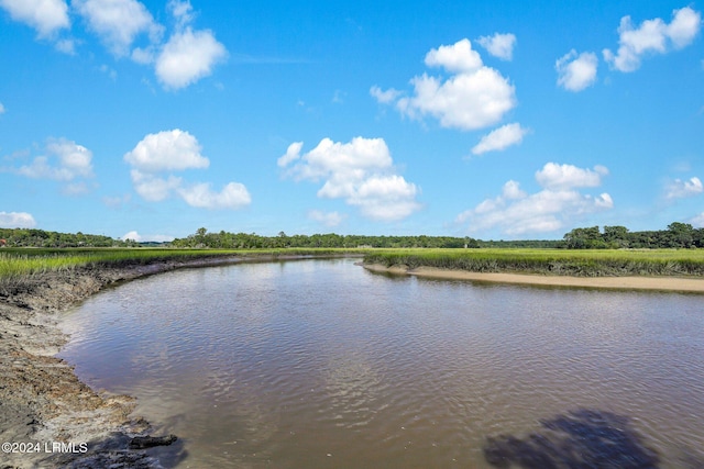 view of water feature