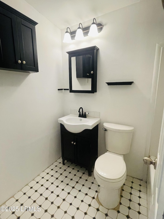 3005 Shell Point Rd, Beaufort, SC 29906 - half bath with vanity and tile patterned floors