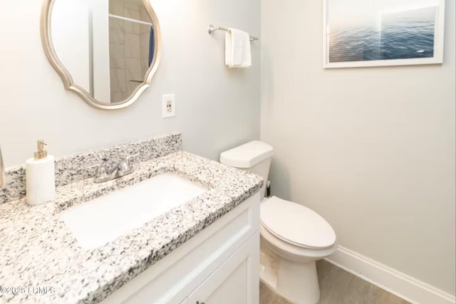 663 William Hilton Pkwy Unit 442, Hilton Head Island, SC 29928 - bathroom featuring vanity and wood finished floors