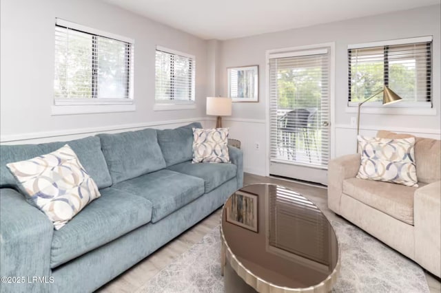 663 William Hilton Pkwy Unit 442, Hilton Head Island, SC 29928 - living area with wood finished floors