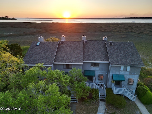 31 Anchorage Pt Unit 31, Hilton Head Island, SC 29928 - birds eye view of property with a water view