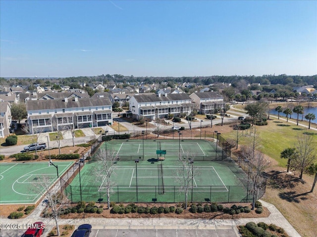 bird's eye view featuring a residential view