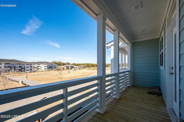 427 Parkside Commons, Bluffton, SC 29910 - balcony with a residential view
