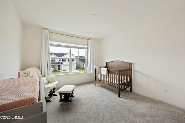 bedroom with carpet flooring