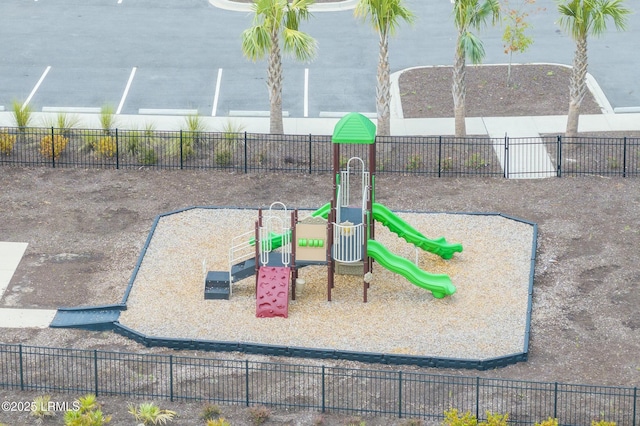 view of play area