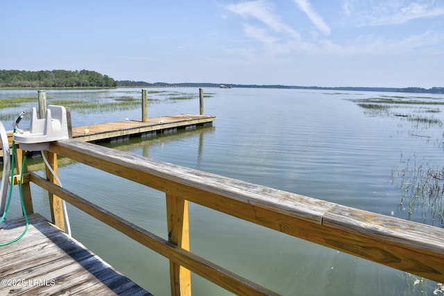9 Spartina Cres, Bluffton, SC 29910 - dock area with a water view