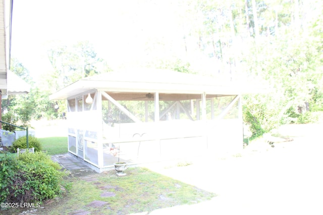 1933 Bamberg Hwy, Hampton, SC 29924 - view of yard featuring a gazebo