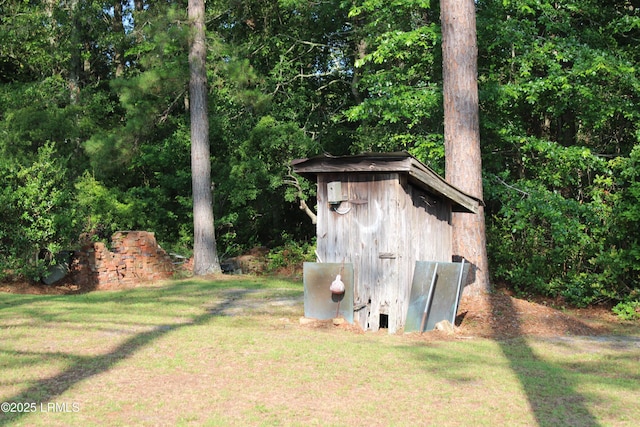 1933 Bamberg Hwy, Hampton, SC 29924 - view of shed featuring a forest view