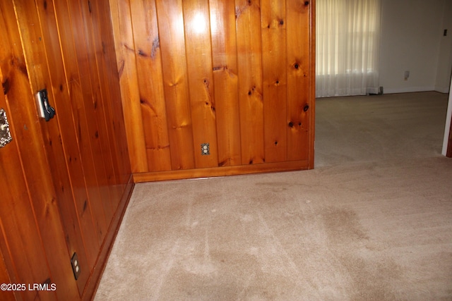 1933 Bamberg Hwy, Hampton, SC 29924 - unfurnished room featuring carpet, wooden walls, and baseboards