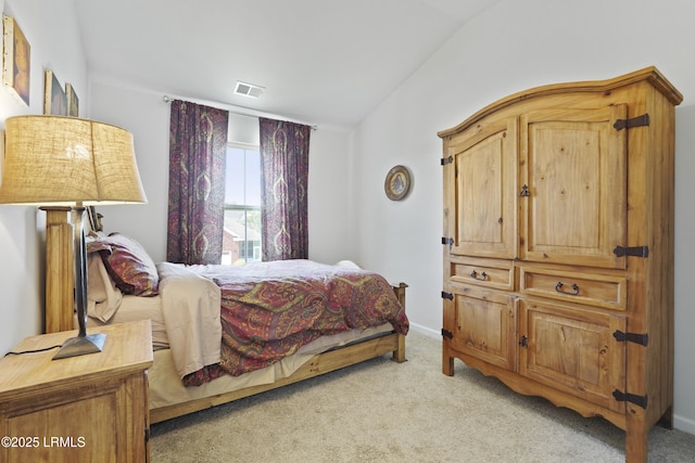 257 Garden Gate Cir E, Hardeeville, SC 29927 - bedroom with light carpet and lofted ceiling