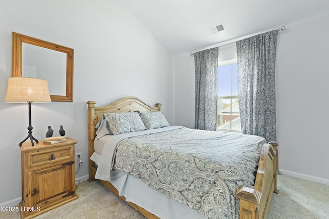 257 Garden Gate Cir E, Hardeeville, SC 29927 - bedroom featuring carpet flooring and lofted ceiling