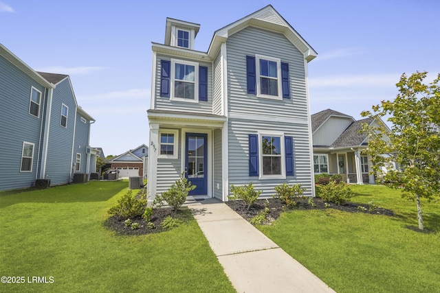 257 Garden Gate Cir E, Hardeeville, SC 29927 - traditional-style house featuring a front yard