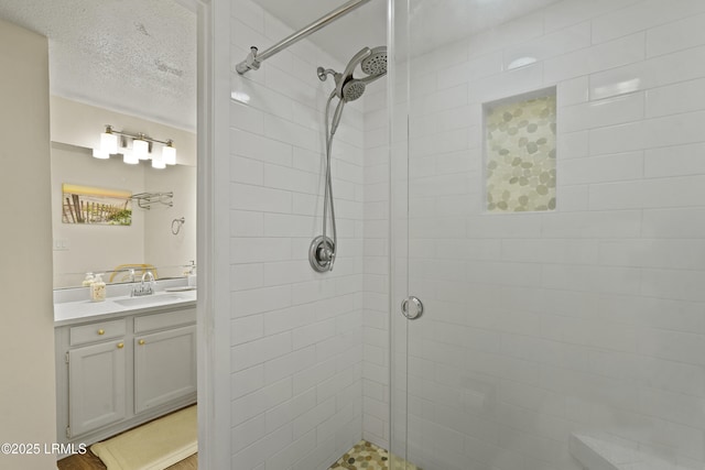 20 Queens Folly Rd Unit 1967, Hilton Head Island, SC 29928 - bathroom featuring a shower stall and vanity