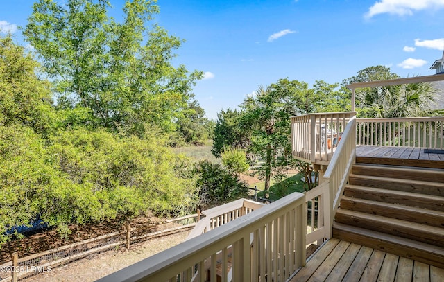 3 Ocean Marsh Ln, Harbor Island, SC 29920 - view of wooden deck