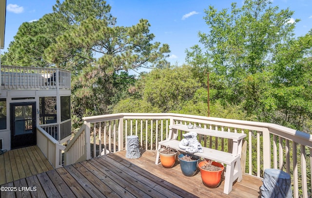 3 Ocean Marsh Ln, Harbor Island, SC 29920 - view of deck