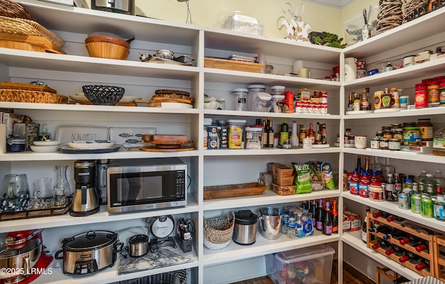 view of pantry