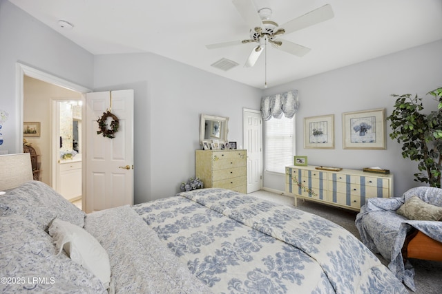 2 Lenox Ln, Hilton Head Island, SC 29926 - bedroom featuring carpet, a ceiling fan, and a closet