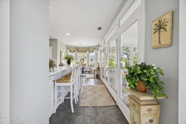 2 Lenox Ln, Hilton Head Island, SC 29926 - corridor with recessed lighting