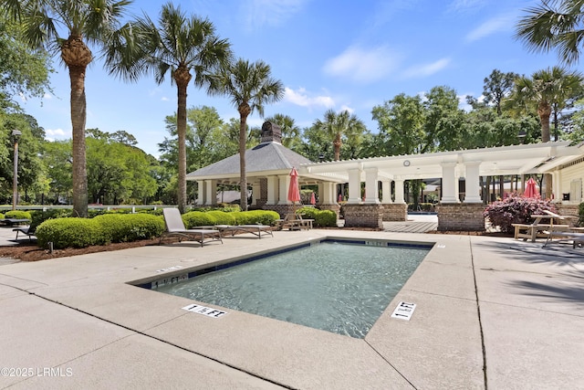 2 Lenox Ln, Hilton Head Island, SC 29926 - community pool featuring a patio area
