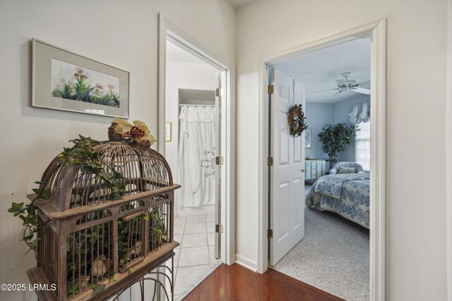 2 Lenox Ln, Hilton Head Island, SC 29926 - corridor with wood finished floors