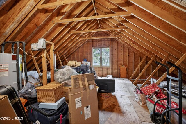 2 Lenox Ln, Hilton Head Island, SC 29926 - unfinished attic featuring water heater