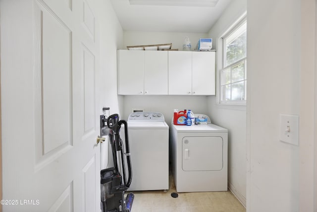 2 Lenox Ln, Hilton Head Island, SC 29926 - laundry room with cabinet space and separate washer and dryer