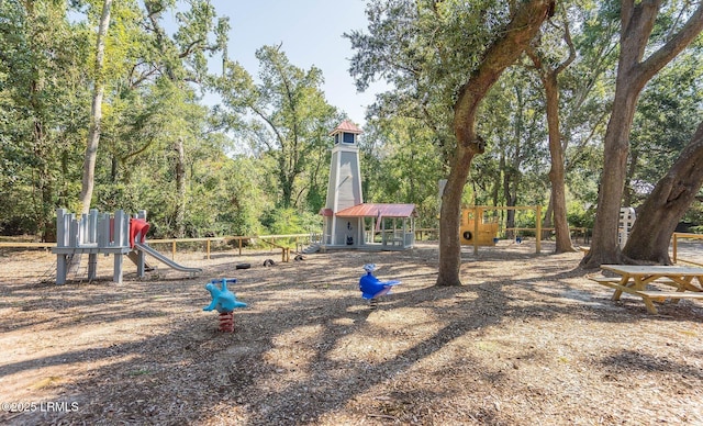 8 Battery Point Ln, Beaufort, SC 29902 - view of jungle gym