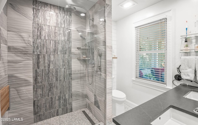 8 Battery Point Ln, Beaufort, SC 29902 - bathroom featuring walk in shower and vanity