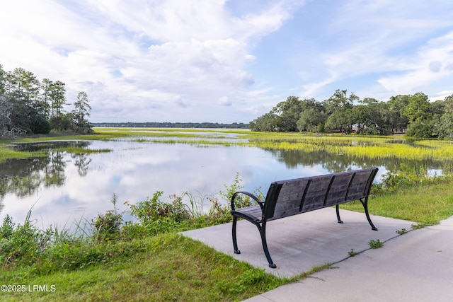 property view of water