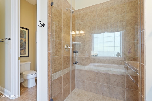 19 Lynnfield Pl, Bluffton, SC 29910 - bathroom featuring a shower stall and tile patterned floors