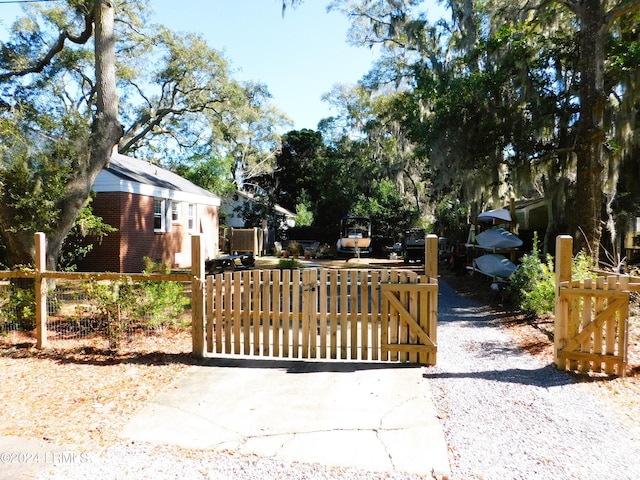 view of gate