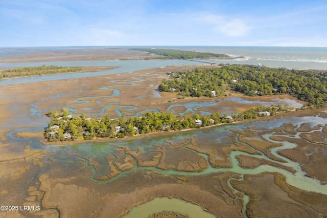 838 Fiddlers Ridge Rd, Fripp Island, SC 29920 - aerial view of property's location with a large body of water