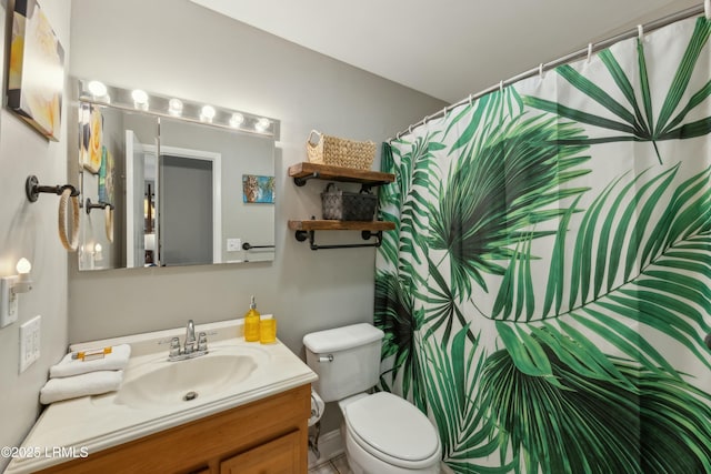 838 Fiddlers Ridge Rd, Fripp Island, SC 29920 - bathroom featuring vanity and curtained shower