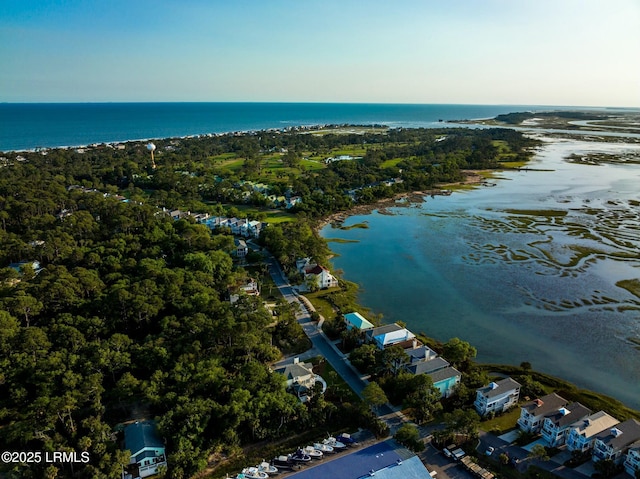 838 Fiddlers Ridge Rd, Fripp Island, SC 29920 - bird's eye view of a nearby body of water