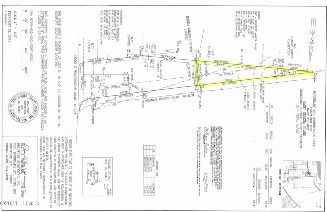 168 Orange Grove Rd, Saint Helena Island SC, 29920 land for sale