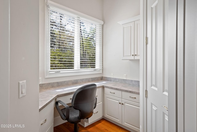 67 Winding Oak Dr, Okatie, SC 29909 - unfurnished office featuring built in study area and light wood finished floors