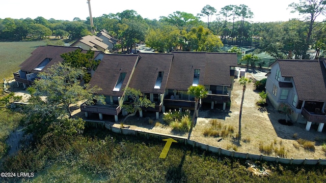 drone / aerial view